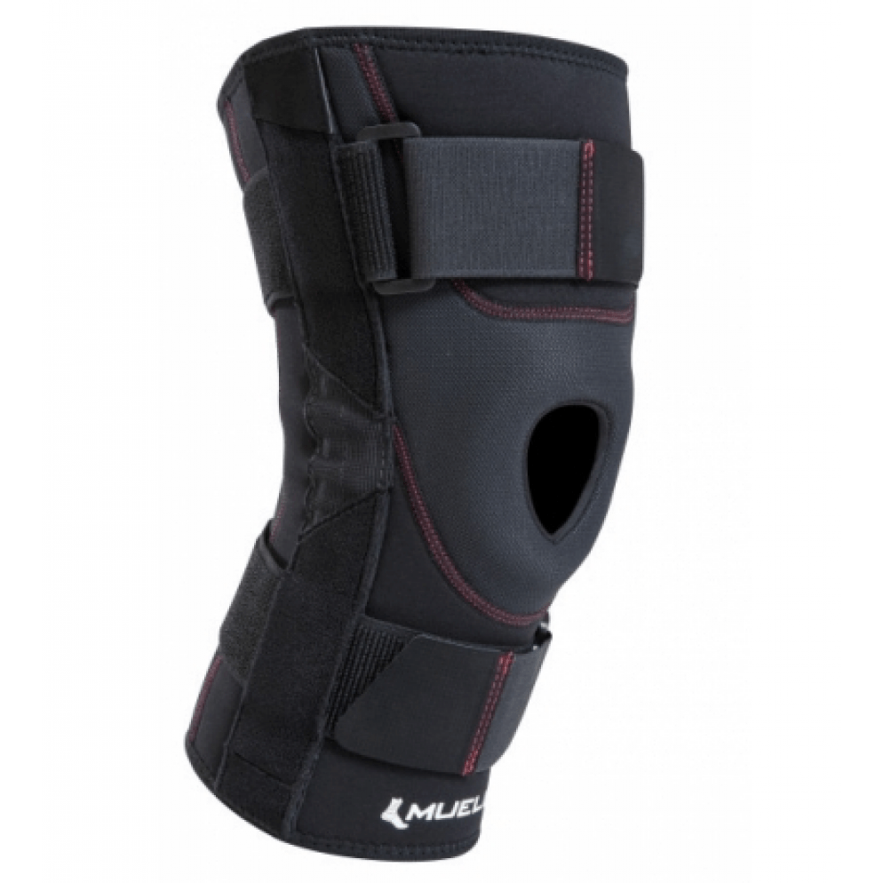 MUE5524 PREMIUM PATELLA STABILISER KNEE BRACE WITH ANATOMICALLY SHAPED BUTTRESS AND ALLOY COILED SPRINGS