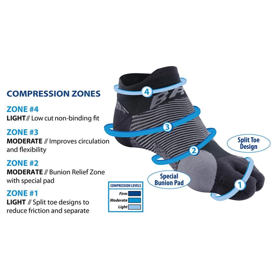 OS1ST COMPRESSION BUNION RELIEF SOCKS